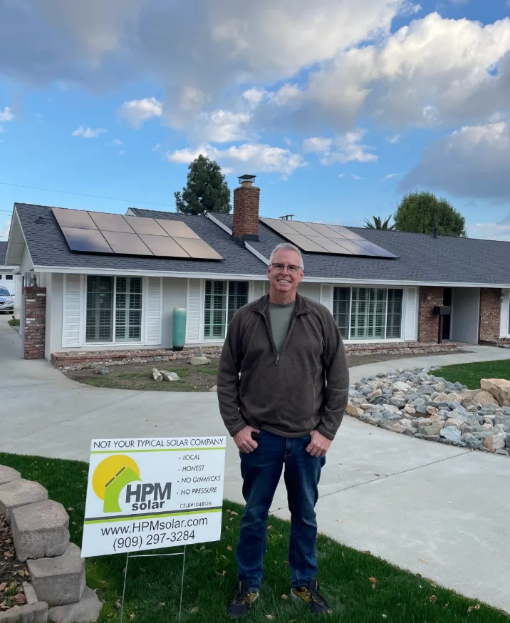 HPM Solar Customer in Claremont, CA