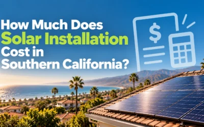 How Much Does Solar Installation Cost in Southern California?